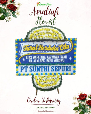 Papan Bunga Duka di Kranji
