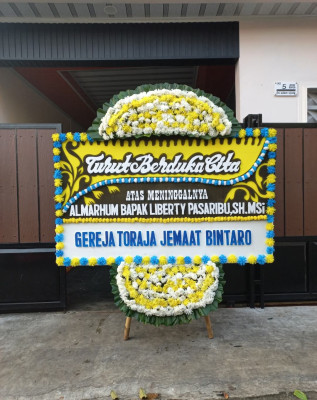 Papan Bunga Duka di Kranji