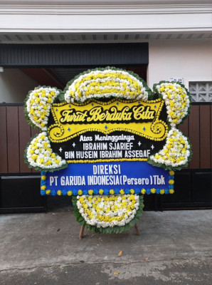 Papan Bunga Duka di Kranji