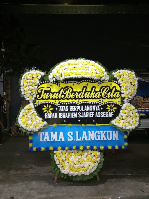 Papan Bunga Duka di Kranji